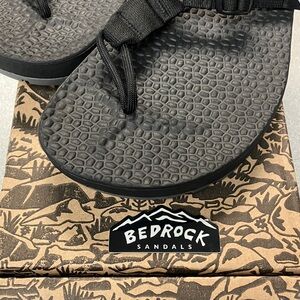 Bedrock Women's Black Sandals